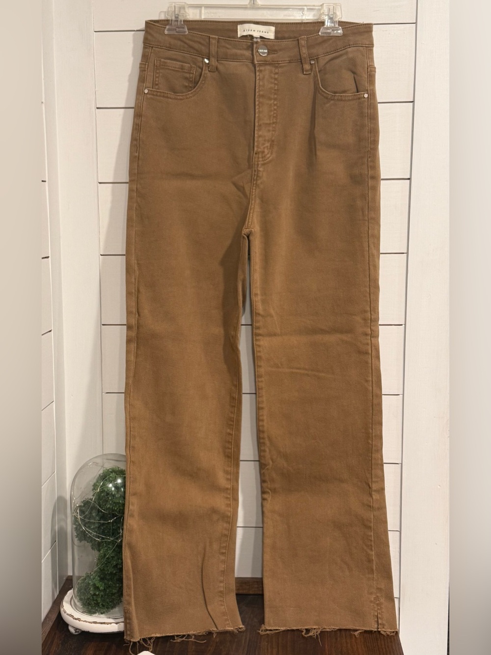 High Rise Risen Straight Leg Jeans π - Picture 1 of 7